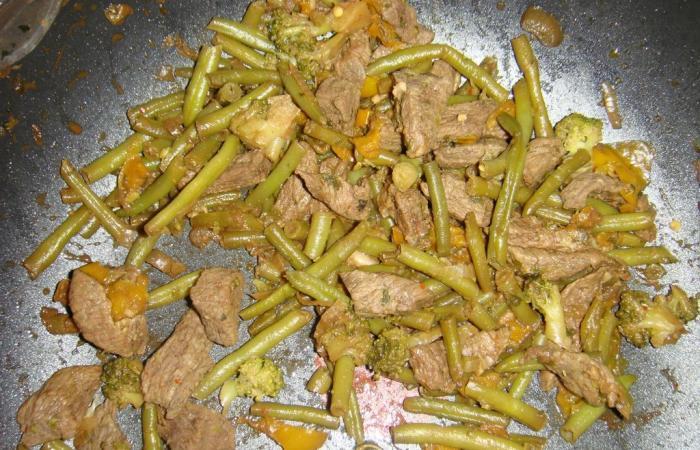 Régime Dukan (recette minceur) : Boeuf sauté aux petits légumes #dukan https://www.proteinaute.com/recette-boeuf-saute-aux-petits-legumes-6194.html