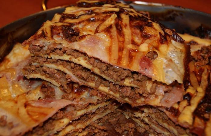 Régime Dukan (recette minceur) : Lasagnes à la bolognaise #dukan https://www.proteinaute.com/recette-lasagnes-a-la-bolognaise-6195.html