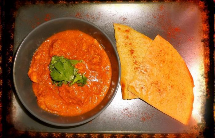 R�gime Dukan (recette minceur) : Poulet Masala et galette �pic�e #dukan https://www.proteinaute.com/recette-poulet-masala-et-galette-epicee-6205.html