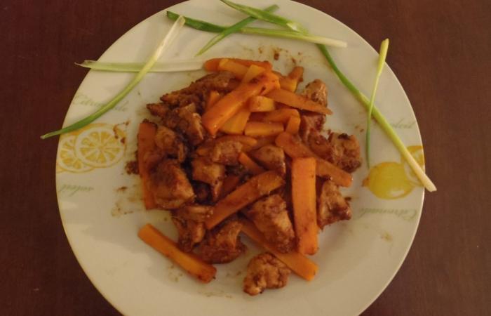 Régime Dukan (recette minceur) : Poulet Saté #dukan https://www.proteinaute.com/recette-poulet-sate-6220.html