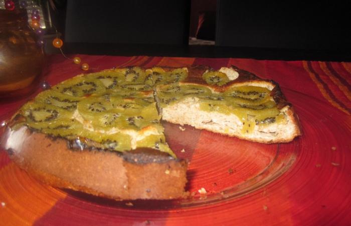 R�gime Dukan (recette minceur) : Gateau kiwis vanille #dukan https://www.proteinaute.com/recette-gateau-kiwis-vanille-6268.html