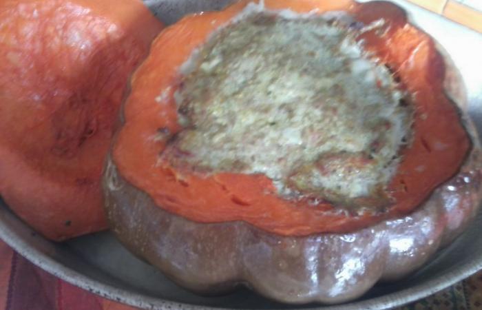 R�gime Dukan (recette minceur) : Potiron farci #dukan https://www.proteinaute.com/recette-potiron-farci-6293.html