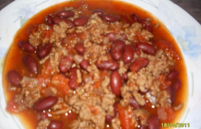 Rgime Dukan (recette minceur) : Chili con carne  #dukan https://www.proteinaute.com/recette-chili-con-carne-6314.html