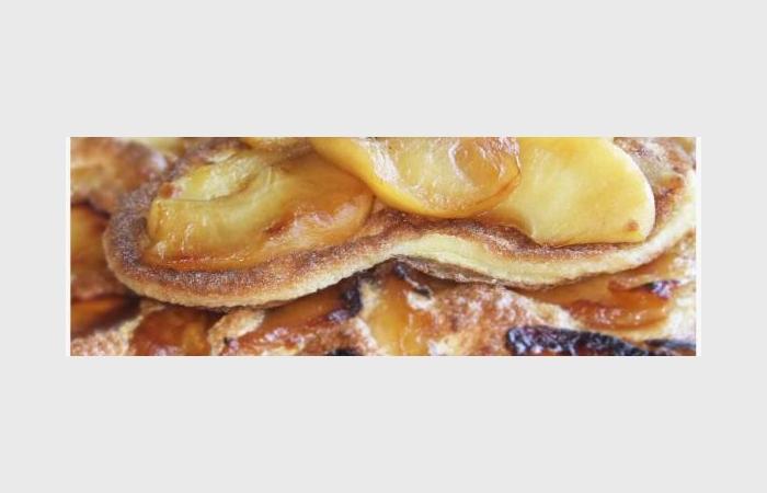Régime Dukan (recette minceur) : Omelette sucrée aux pommes #dukan https://www.proteinaute.com/recette-omelette-sucree-aux-pommes-6358.html