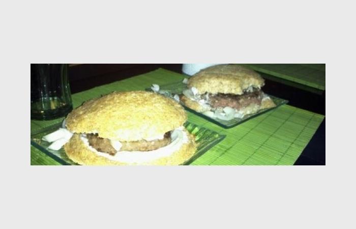 R�gime Dukan (recette minceur) : Hamburger emmental #dukan https://www.proteinaute.com/recette-hamburger-emmental-6372.html