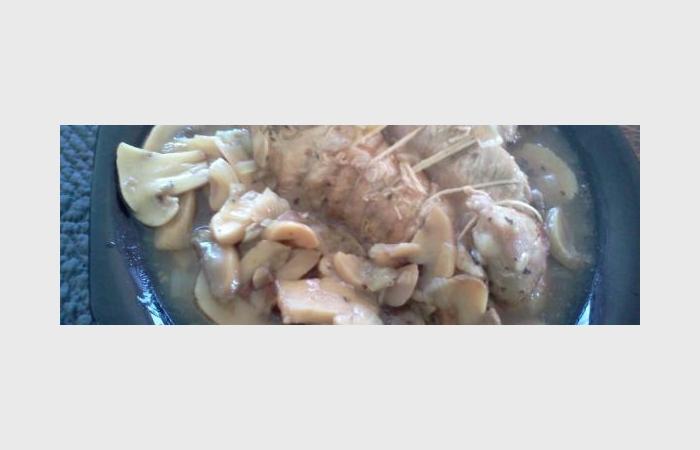 Rgime Dukan (recette minceur) : Roti de veau aux champignons #dukan https://www.proteinaute.com/recette-roti-de-veau-aux-champignons-6404.html