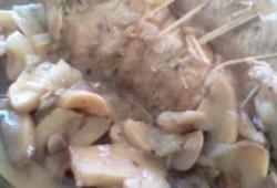 Recette Dukan : Roti de veau aux champignons