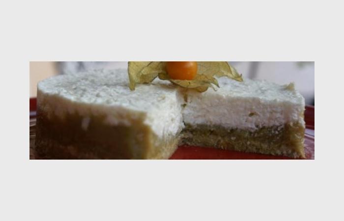 Rgime Dukan (recette minceur) : Cheesecake  la rhubarbe #dukan https://www.proteinaute.com/recette-cheesecake-a-la-rhubarbe-6416.html
