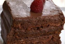Photo Dukan Stendal (Le rouge et le noir) gâteau de betterave et cacao