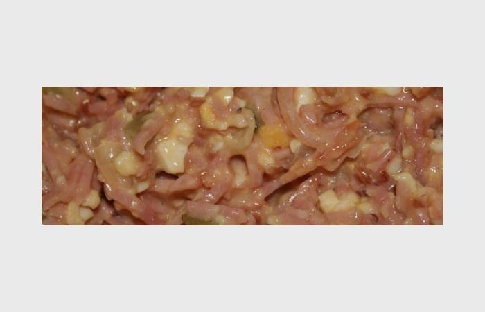 Rgime Dukan (recette minceur) : Salade de viande (salade de jambon  mettre sur le pain ou galettes dudu) #dukan https://www.proteinaute.com/recette-salade-de-viande-salade-de-jambon-a-mettre-sur-le-pain-ou-galettes-dudu-6461.html