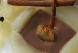 Recette Dukan : Poires au blancs d'oeufs et crème de chocolat