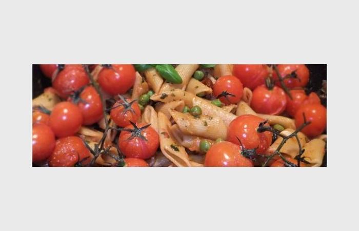 Rgime Dukan (recette minceur) : Ptes compltes faon risoto aux tomates cerise #dukan https://www.proteinaute.com/recette-pates-completes-facon-risoto-aux-tomates-cerise-6509.html