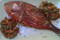 Recette Dukan : Dorade au four avec courgettes à la provençale