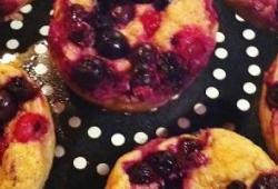 Recette Dukan : Muffins légers aux fruits rouges