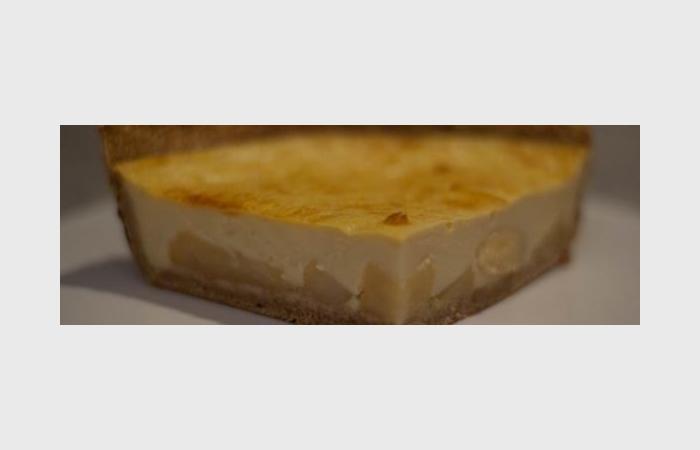 Régime Dukan (recette minceur) : Tarte aux pommes/crème patissière #dukan https://www.proteinaute.com/recette-tarte-aux-pommes-creme-patissiere-6602.html