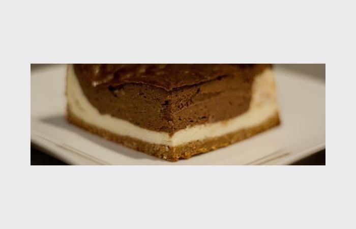Régime Dukan (recette minceur) : Cheese cake marbré #dukan https://www.proteinaute.com/recette-cheese-cake-marbre-6611.html