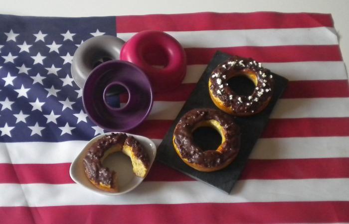 R�gime Dukan (recette minceur) : Donuts au chocolat #dukan https://www.proteinaute.com/recette-donuts-au-chocolat-6649.html