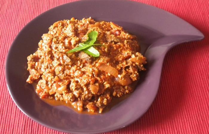 Régime Dukan (recette minceur) : Chili con carne au tofu #dukan https://www.proteinaute.com/recette-chili-con-carne-au-tofu-6658.html