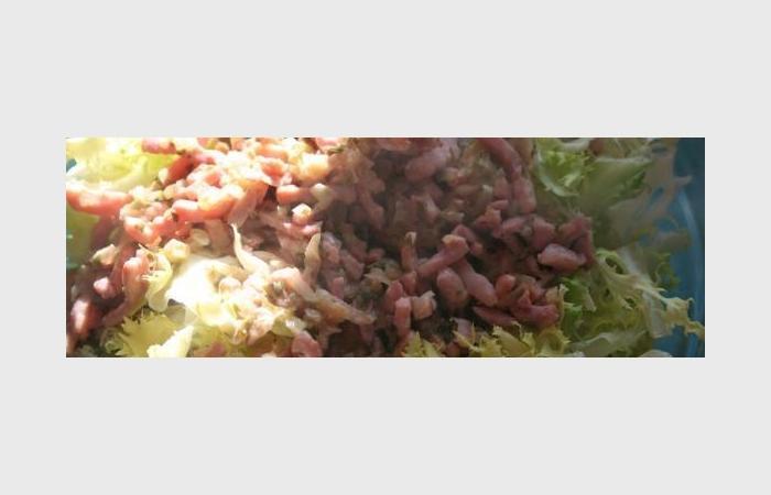 Régime Dukan (recette minceur) : Frisée aux lardons dudu #dukan https://www.proteinaute.com/recette-frisee-aux-lardons-dudu-6684.html