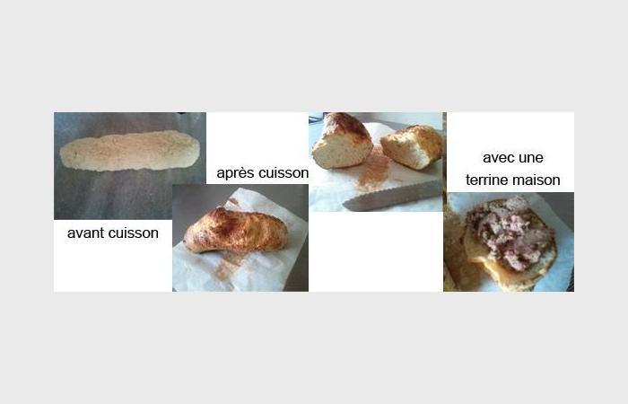 R�gime Dukan (recette minceur) : Pain baguette croustillant et a�r�, sans son sans tol�r�s #dukan https://www.proteinaute.com/recette-pain-baguette-croustillant-et-aere-sans-son-sans-toleres-6827.html