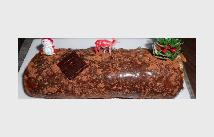Régime Dukan (recette minceur) : Bûche chocolat et thé matcha #dukan https://www.proteinaute.com/recette-buche-chocolat-et-the-matcha-6846.html