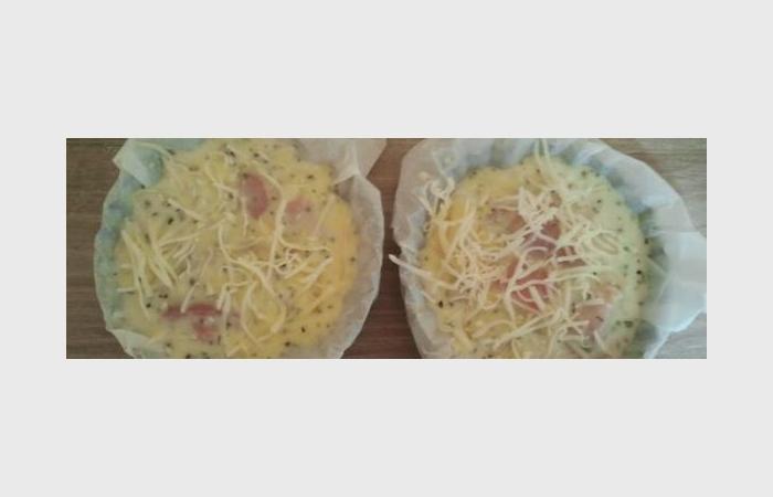 R�gime Dukan (recette minceur) : Quiche au jambon et basilic #dukan https://www.proteinaute.com/recette-quiche-au-jambon-et-basilic-6872.html