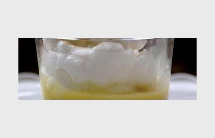 R�gime Dukan (recette minceur) : Ile flottante cr�me lemon curd #dukan https://www.proteinaute.com/recette-ile-flottante-creme-lemon-curd-6874.html