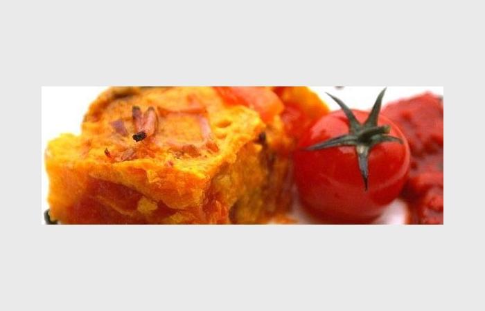 Régime Dukan (recette minceur) : Terrine tomates et butternut #dukan https://www.proteinaute.com/recette-terrine-tomates-et-butternut-6875.html