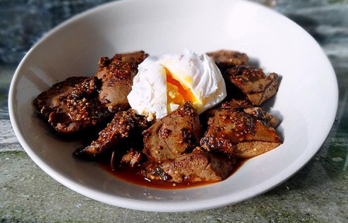 Régime Dukan (recette minceur) : Foies de lapin à la moutarde à l'ancienne et réduction tomatée de vinaigre de framboise #dukan https://www.proteinaute.com/recette-foies-de-lapin-a-la-moutarde-a-l-ancienne-et-reduction-tomatee-de-vinaigre-de-framboise-7132.html