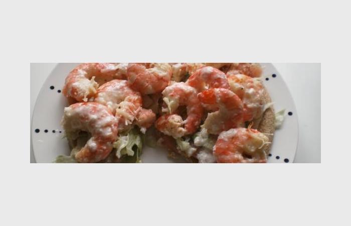 R�gime Dukan (recette minceur) : Bruschetta de la mer #dukan https://www.proteinaute.com/recette-bruschetta-de-la-mer-7147.html
