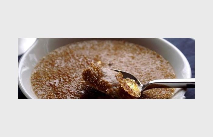 R�gime Dukan (recette minceur) : Cr�me br�l�e � la chataigne #dukan https://www.proteinaute.com/recette-creme-brulee-a-la-chataigne-7216.html