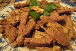 Recette Dukan : Emincé de viande à la provençale