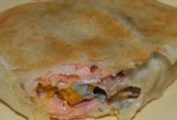 Recette Dukan : Croustillants de l�gumes et saumon fum�