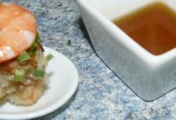 Recette Dukan : Dim Sum aux crevettes radis blanc et champignons (beignets chinois à la vapeur puis sautés)