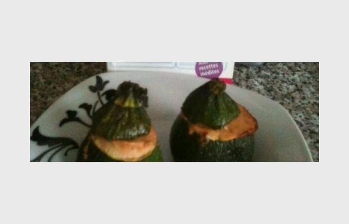 R�gime Dukan (recette minceur) : Courgettes rondes farcies #dukan https://www.proteinaute.com/recette-courgettes-rondes-farcies-7269.html