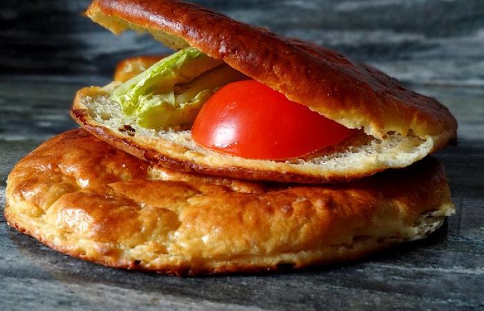 Régime Dukan (recette minceur) : Flat bread (pita, kebab, pan bagnat etc...) #dukan https://www.proteinaute.com/recette-flat-bread-pita-kebab-pan-bagnat-etc-7303.html