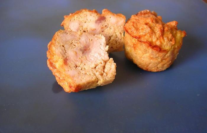 R�gime Dukan (recette minceur) : Muffins de dinde #dukan https://www.proteinaute.com/recette-muffins-de-dinde-735.html