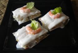 Recette Dukan : Grosses ravioles au chou et aux crevettes