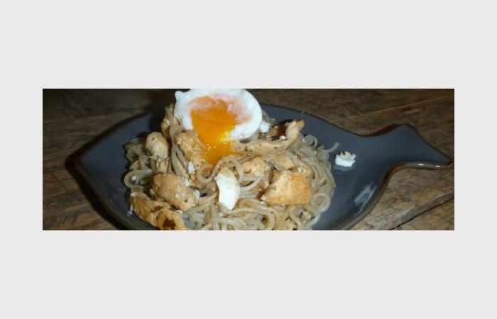 Rgime Dukan (recette minceur) : Wok de poulet & shiratakis  #dukan https://www.proteinaute.com/recette-wok-de-poulet-shiratakis-7376.html