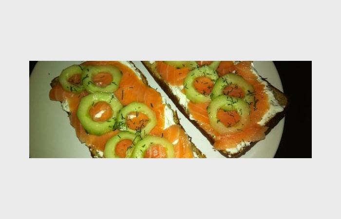 R�gime Dukan (recette minceur) : Tartines de saumon d�licieuses #dukan https://www.proteinaute.com/recette-tartines-de-saumon-delicieuses-7617.html