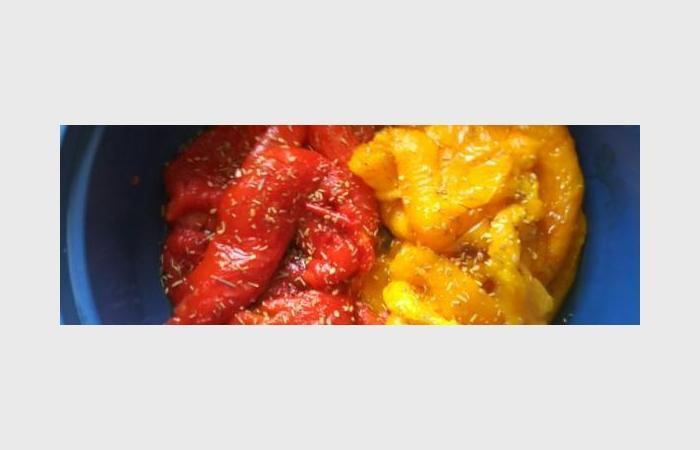Rgime Dukan (recette minceur) : Poivrons grills aux herbes et au curry #dukan https://www.proteinaute.com/recette-poivrons-grilles-aux-herbes-et-au-curry-7626.html