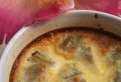 Recette Dukan : Crème aux oeufs à la rhubarbe