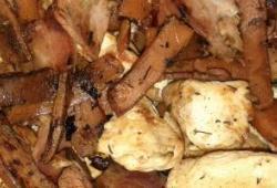 Recette Dukan : Wok de poulet sucré salé