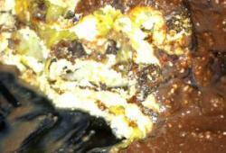 Recette Dukan : Gâteau de pancakes citron/rhubarbe bergamote sauce choco