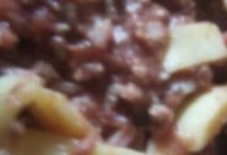 Recette Dukan : Gratin de pâtes au jambon et tomates