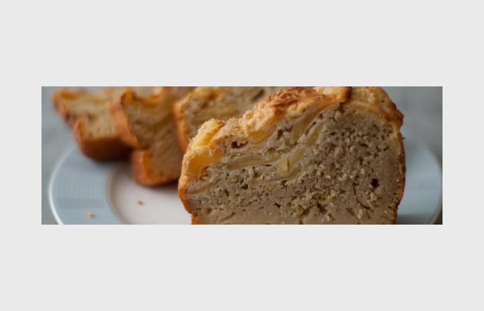Régime Dukan (recette minceur) : Cake double texture aux pommes #dukan https://www.proteinaute.com/recette-cake-double-texture-aux-pommes-7828.html