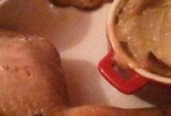 R�gime Dukan, la recette Cuisse de poulet � l'indienne - flan de carottes-  gratin de navets dauphinois