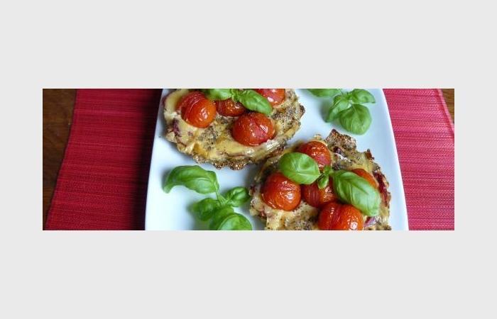 Rgime Dukan (recette minceur) : Tartelettes tomates cerises basilic st pierrellin et viande des Grisons #dukan https://www.proteinaute.com/recette-tartelettes-tomates-cerises-basilic-st-pierrellin-et-viande-des-grisons-7936.html