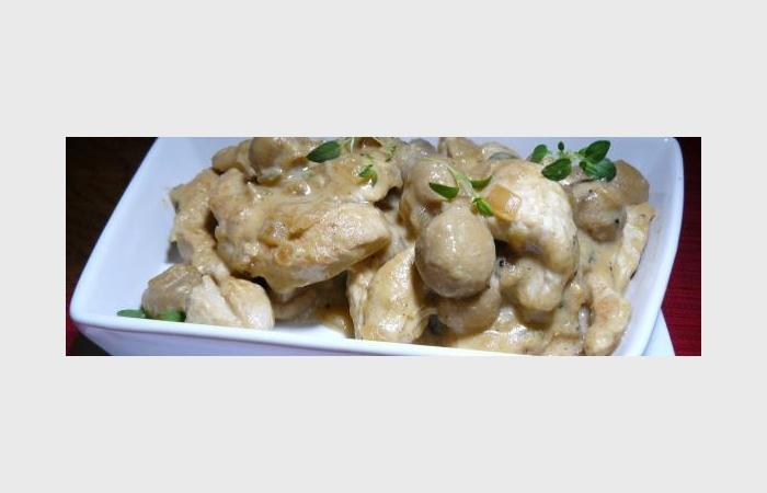 R�gime Dukan (recette minceur) : Escalopes de poulet au St Pierrellin et champignons #dukan https://www.proteinaute.com/recette-escalopes-de-poulet-au-st-pierrellin-et-champignons-7952.html