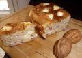 Recette Dukan : Cake bacon roquefort noix pruneau (sans toléré)